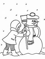Estaciones Del Año Fichas Para Trabajar El Invierno  Snowman coloring sketch template