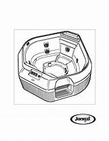 Hot Tub Coloring Pages sketch template