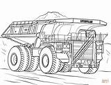 Caterpillar Mining Truck coloring page  Free Printable Coloring Pages sketch template