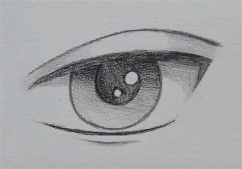 Detailed Step-by-Step: How to Draw Male Anime Eyes