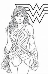 Wonder Woman Coloring Pages Free At GetColoringscom  printable sketch template