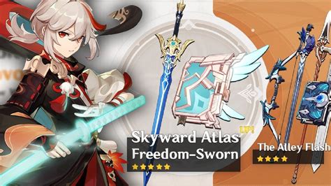 New sword "Freedom Sworn" Review | Genshin Impact 1.6 Weapon Banner ...