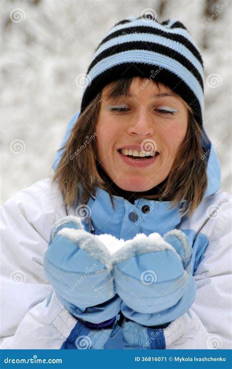 Winter and people stock image. Image of happiness, adult - 36816071