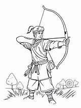 12  Free Archery Coloring Pages For Kids To Print And Enjoy sketch template