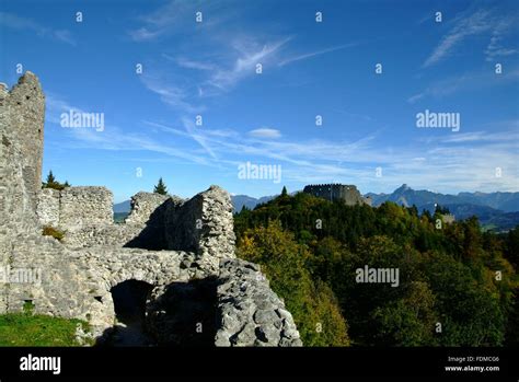 Castle Ruin Eisenberg Germany Bavaria Stock Photos & Castle Ruin Eisenberg Germany Bavaria Stock ...