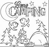 Girl Scout Camping Printables Coloring Pages sketch template