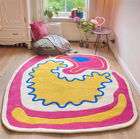 Room Carpet, Rugs On Carpet, Carpets, Bohemian Handmade, Handmade Rug, Calm Nursery, Bed In ...