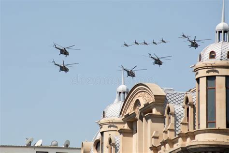 BAKU, AZERBAIJAN - JUNE 26 2018 - Military Parade in Baku, Azerbaijan ...