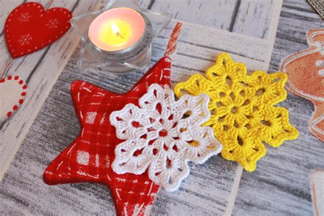 Crochet Snowflake Coaster Tutorial is available in my Etsy shop # ...