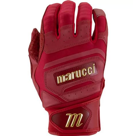 Marucci Reserve Red Adult Batting Gloves | Bangin' at the Barn