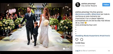 Soccer Star Lionel Messi Is Married! See the Details of His Wedding