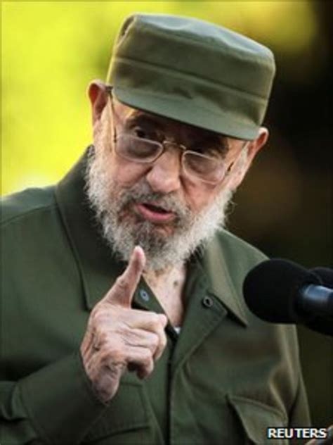 Fidel Castro addresses first rally in four years - BBC News