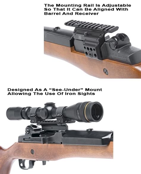 GG&G Ruger Mini 14 Scope Mount - Black - RUGERMINI.COM