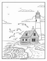 125  Cottage Coloring Pages For Kids & Adults Free Printable PDFs sketch template