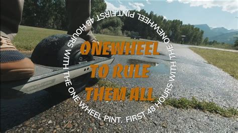 ONEWHEEL PINT | First 48 Hours with the ONEWHEEL to rule them all! | ONEWHEEL Pint Review: Worth ...