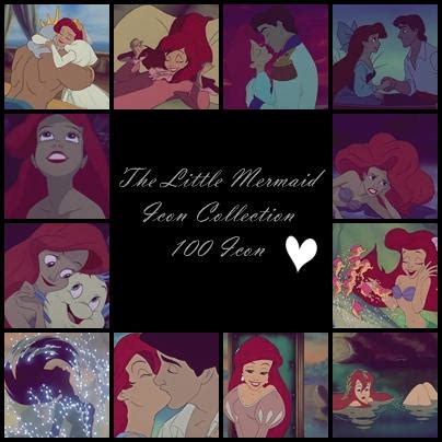 Little Mermaid Icons