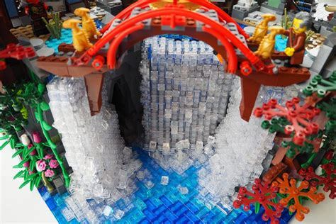 LEGO Ninjago Waterfall Temple | Lego ninjago, Lego ninjago city, Ninjago