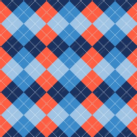 Premium Vector | Seamless argyle pattern