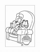 Garfield Coloring Pages – Printable FREE sketch template