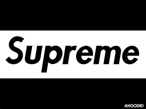 Black Supreme Logo Wallpapers - Top Free Black Supreme Logo Backgrounds - WallpaperAccess