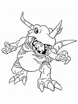 Metal Greymon Coloring Pages sketch template