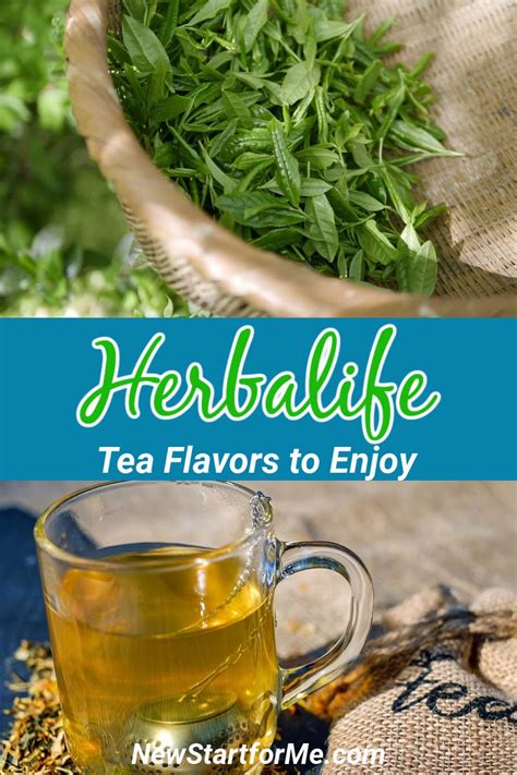 Herbalife Tea Flavors | Healthy Living Made Easy - NewStart Nutrition