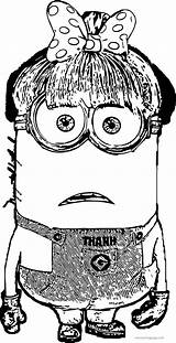 Minions Coloring Pages  Wecoloringpage sketch template