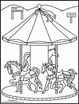 Carnival rides coloring Pages Download And Print For Free sketch template