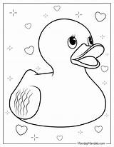 28 Cute Duck Coloring Pages Free PDF Printables sketch template