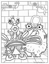 20 Nickelodeon Coloring Pages Free PDF Printables sketch template