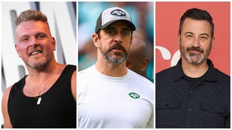 Pat McAfee Apologizes After Aaron Rodgers Accused Jimmy Kimmel of ...