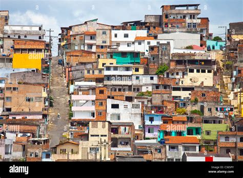 Favelas in Salvador, Brazil Stock Photo - Alamy