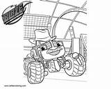Blaze And The Monster Machines Coloring Pages bump bumperman  Free sketch template