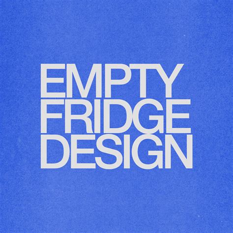 Empty Fridge Design