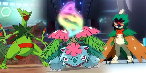 Pokémon: Every Grass Starter's Final Form, Ranked