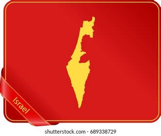 Map Israel Stock Vector (Royalty Free) 520012921 | Shutterstock