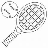 Tennis coloring Page  ColouringPages sketch template