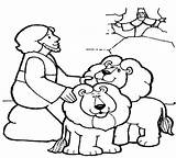 Free Printable Coloring Pages Daniel And The Lions Den  sketch template