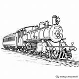 Train Coloring Pages Toy Circus Printable Color Colouring Kids Show  sketch template