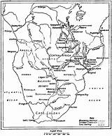 Map From The Story Of David Livingstone sketch template