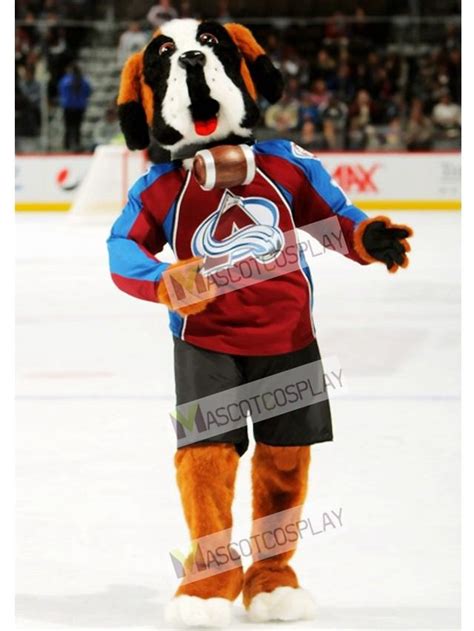 Bernie the Dog St. Bernard Colorado Avalanche Mascot Costume