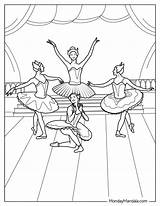 Boy Ballet Coloring Page sketch template