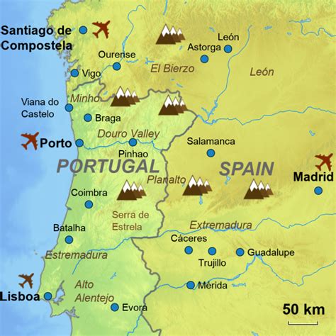 Download France Portugal Spain Map PNG – PNG Image Download