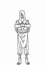 Orochimaru Colorir Shippuden Lineart Personagens Kakashi Lapiz Desenhar  sketch template