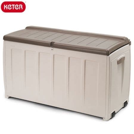 Keter Storage Box with Seat - Beige