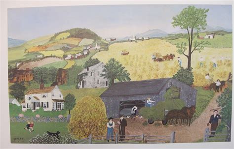 George Mason Friends: Grandma Moses prints