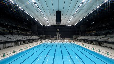 Tokyo 2020 unveils 15,000-seat Olympic aquatics center - CGTN
