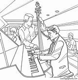 Jazz Coloring Pages  Free Printable PDF & Online sketch template