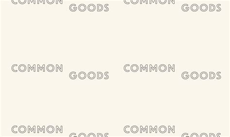 Common Goods — Cristie Stevens