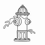 Fire Hydrant Coloring Pages sketch template